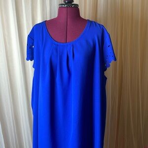 Royal Blue Dress 4XL